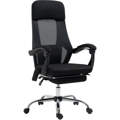 Vinsetto - Bürostuhl mit Massagefunktion, Massagestuhl mit 2 Vibrationspunkten, Computerstuhl mit Image