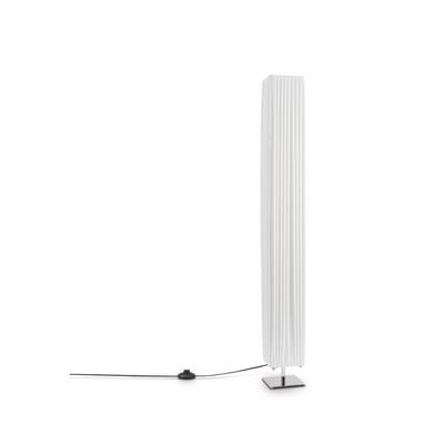Stehleuchte Tischleuchte Wohnzimmer Nachttischlampe Lampenschirm Holz Modern Chrome, Stehleuchte Image