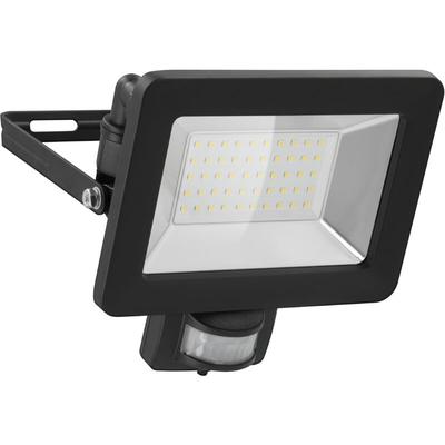 LED-Fluter mit Bewegungsmelder, 50W, 4250lm, 4000K, schwarz - Goobay