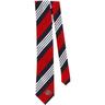 Stripe Tie - Red/Navy Unisex