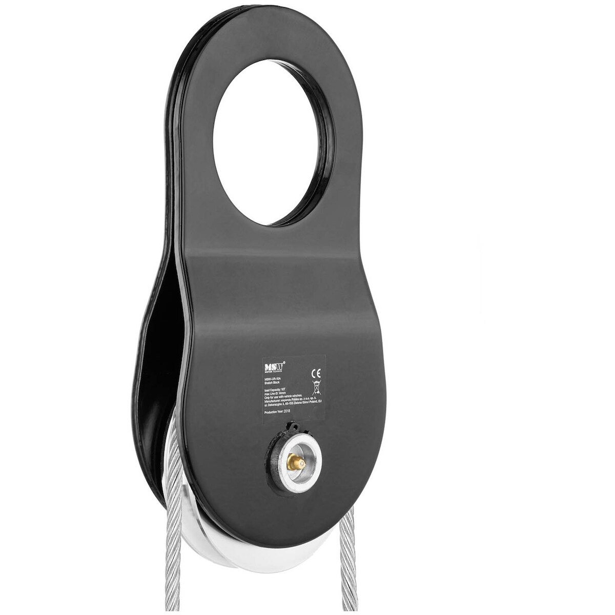 MSW Umlenkrolle - 10 t - Seildurchmesser 1 mm - 14 mm Image