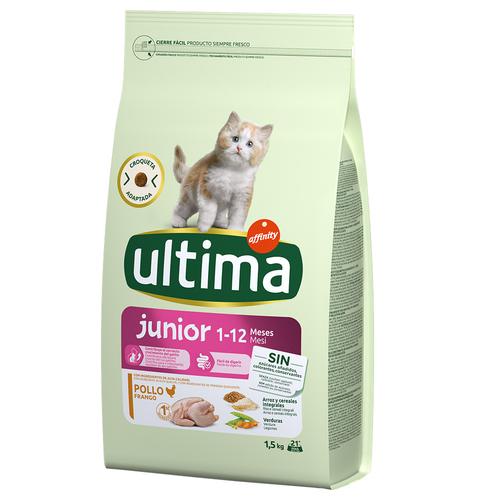 1,5kg Ultima Katze Junior Huhn Trockenfutter