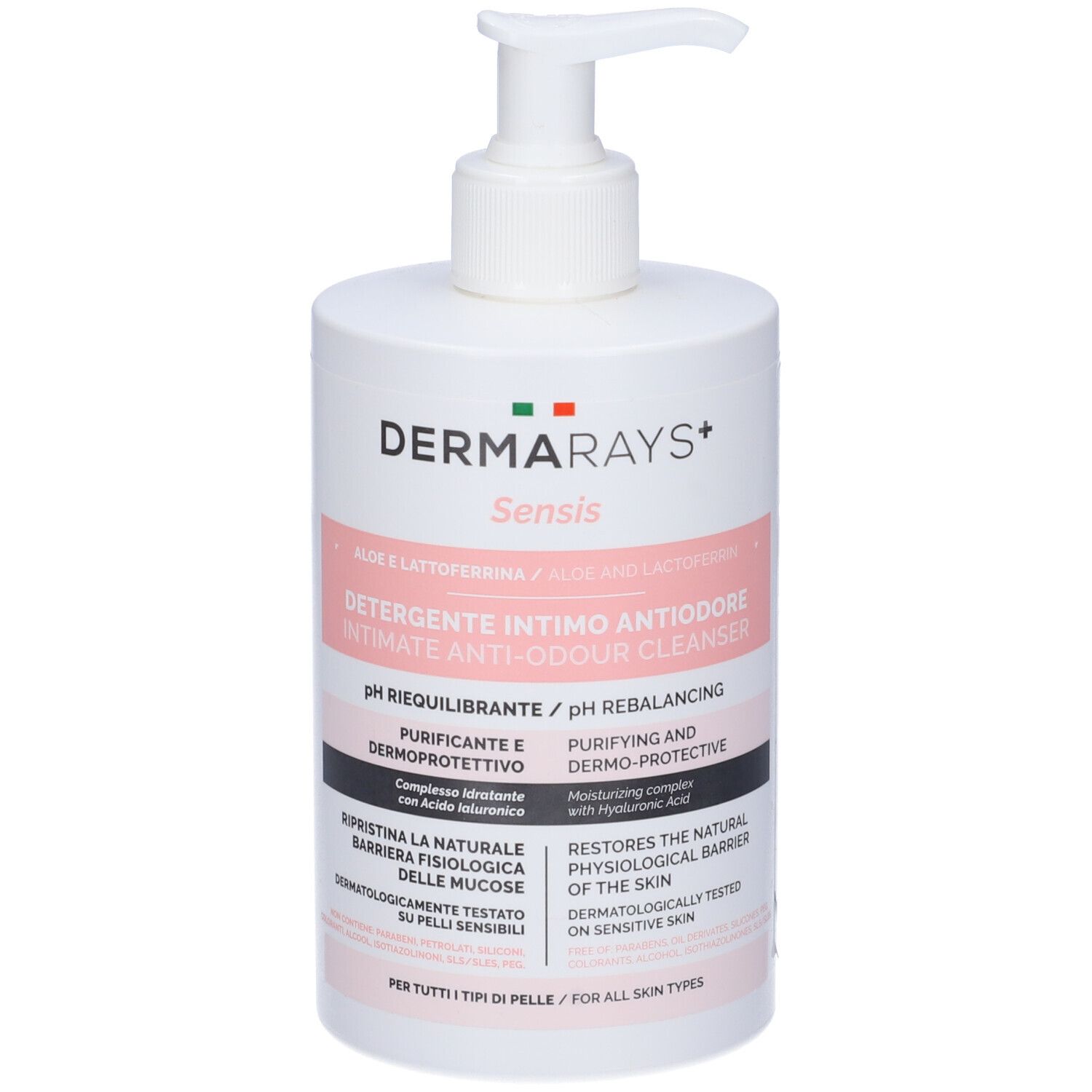 DermaRays+ Sensis Detergente Intimo Antiodore 500ml 500 ml
