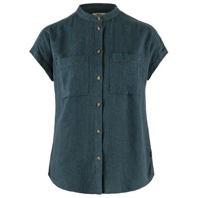 Fjällräven - Women's Övik Hemp Shirt S/S - Hemd Gr L blau Image