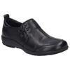 Slipper JOSEF SEIBEL "Charlotte 17", Damen, Gr. 42, schwarz, Leder, unifarben, klassisch, Schuhe, Schlupfschuh, Festtagsschuh, Komfortschuh mit kleinem Keilabsatz