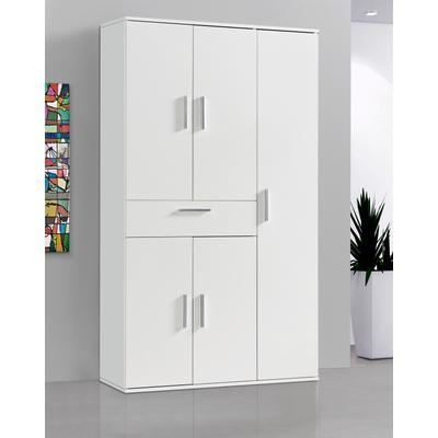 Mehrzweckschrank PROCONTOUR "Clara BESTSELLER", weiß, B:96cm H:167cm T:34cm, Schränke, Höhe 167cm, mit variabel verstellbaren Einlegeböden Image