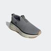 Slip-On Sneaker ADIDAS SPORTSWEAR "CLOUDFOAM GO LOUNGER", Gr. 44, grau (grau three, core schwarz, sanftes weiß), Textil, Synthetik, sportlich, Schuhe
