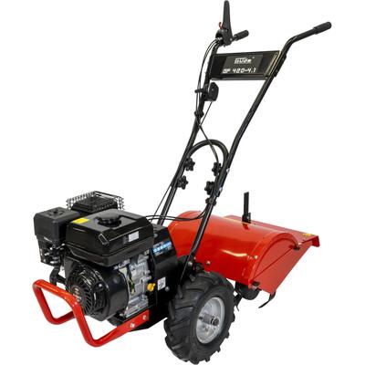 Benzinmotorhacke GÜDE "Gartenfräse GF 420-4.1", rot, Motorhacken, zum Einarbeiten von Mulch, Torf, Sand, Dünger oder Kompost