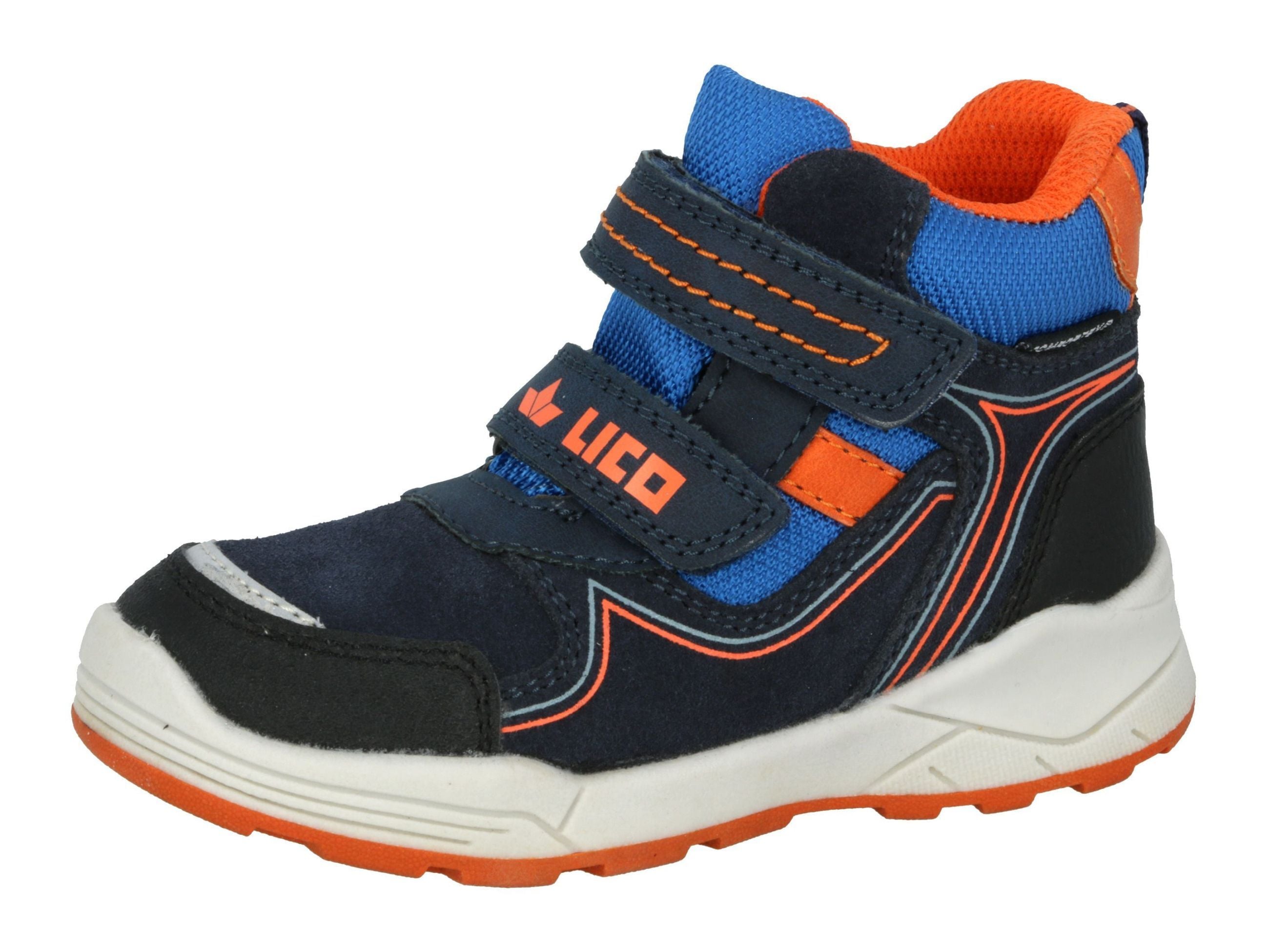 Outdoorschuh LICO "Freizeitstiefel Tarik V", Gr. 36, blau, Veloursleder, Schuhe Image