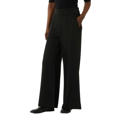 Jogger Pants COMMA, Damen, Gr. 38, N-Gr, schwarz, Obermaterial: 97% Polyester, 3% Elasthan, casual, regular fit, Hosen, mit weitem Bein Image