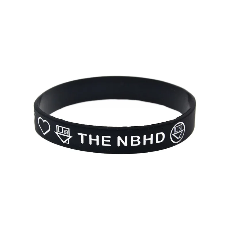1 PC The Neighborhood Silikonkautschuk-Armband für Musikkonzerte Image
