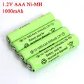 Batterie AAA NI-Mh da 1.2v batteria ricaricabile ni mh da 1000mAh 1.2V Ni-Mh aaa per telecomando elettrico giocattolo per auto RC