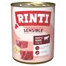 RINTI Sensible 12 x 800 g umido per cane - Manzo & Riso