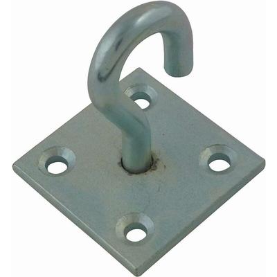 Viso - Geschlossener Haken mit Platte aus verzinktem Stahl ØDraht 8 / Öffnung 10 mm CFP80E Image