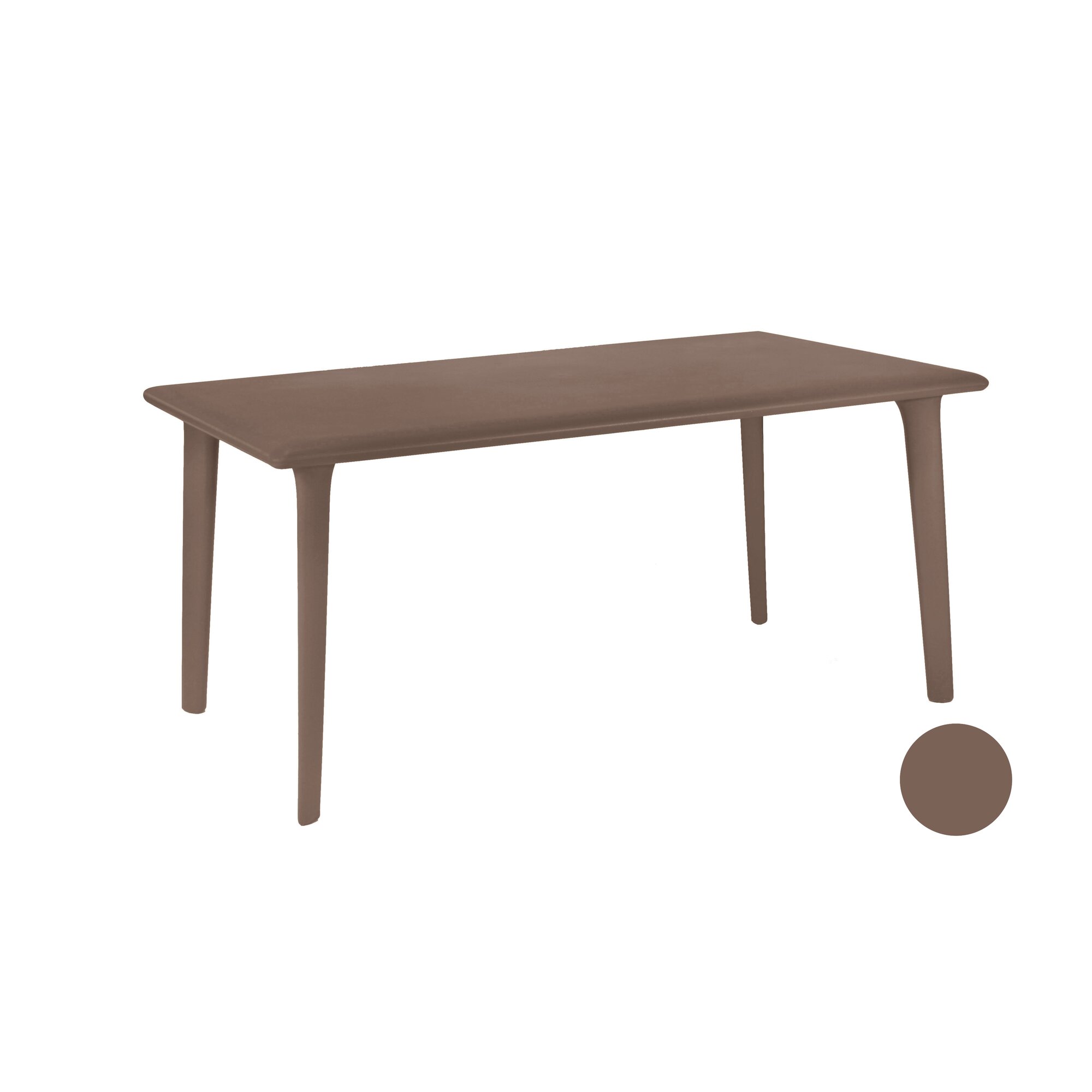 Resol »New Dessa« Outdoor Tisch rechteckig White