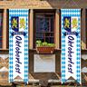 Oktoberfest Party Decorations Oktoberfest Photo Door Banner Backdrop Props Large Fabric Photo Door Banner for Oktoberfest Party Decorations Funny Oktoberfest Game Supplies 5.90 x 2.95 ft