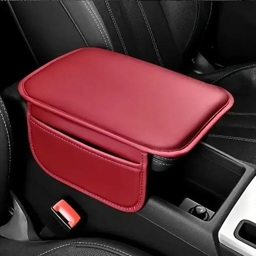 Auto Armlehne Booster Pad Auto Armlehne Box Pad Auto-montiert Auto Innen Schwarz Braun Rot