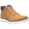 Schnürboots TIMBERLAND "BRADSTREET MID LACE UP SNEAKER", Gr. 41, gelb (wheat), Leder, sportlich, Schuhe, Winterstiefel, Schnürstiefel, Winterschuhe