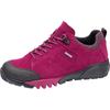 Schnürschuh WALDLÄUFER "H-AMIATA", Damen, Gr. 9 (43), pink (magenta, schwarz), Veloursleder, Gummi, Textil, sportlich, Schuhe, Freizeitschuh, Halbschuh, Outdoorschuh mit TEX-Ausstattung, H-Weite