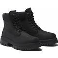 Schnürboots TIMBERLAND "ARBOR ROAD MID LACE UP WATERPROOF BOOT", Gr. 43, schwarz, Leder, sportlich, Schuhe, Winterstiefel, Schnürstiefel, Winterschuhe, wasserdicht