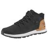 Schnürboots TIMBERLAND "SPRINT TREKKERMID LACE UP SNEAKER", Gr. 40, schwarz (schwarz, hellbraun), Leder, Synthetik, sportlich, Schuhe, Winterschuhe, Sneakerboots, Winterboots