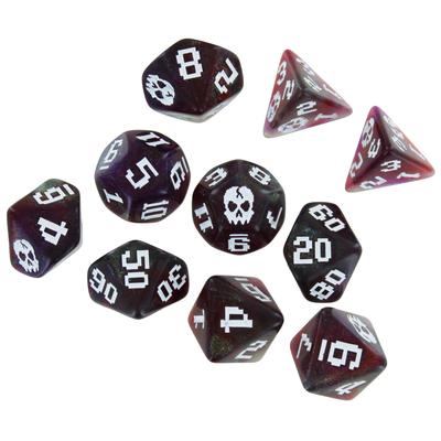 1UP Dice Power Pack Set: Cackling Skull