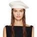 Off-white Heavy Wool Beret