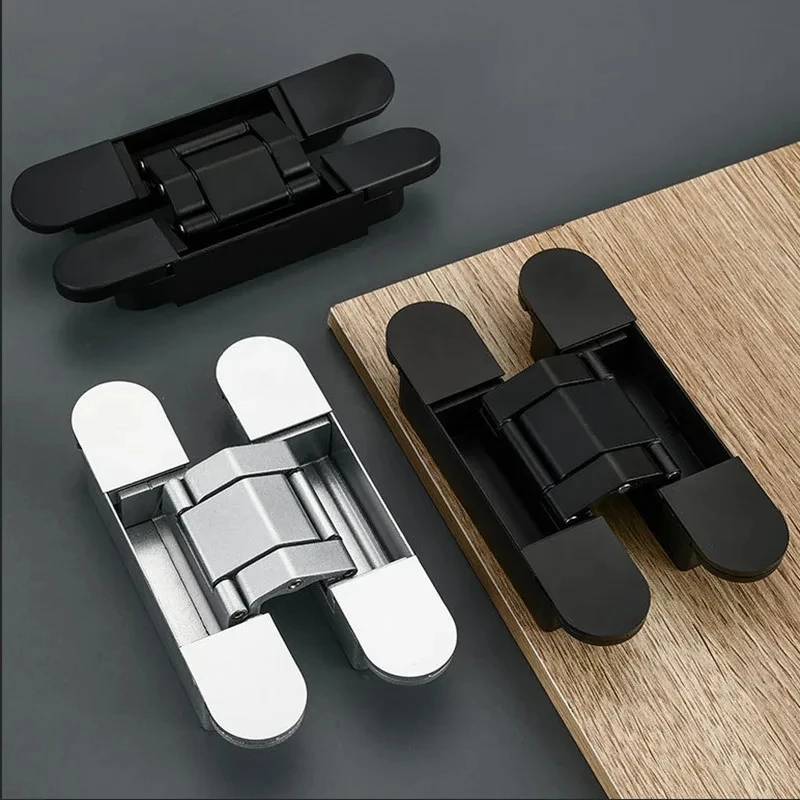 2 teile/los 40/80kg Flügeltür Scharnier Möbel beschläge versteckte Holztür Falttür verstellbare versteckte Form Tragfähigkeit Image