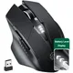 Souris sans fil INPHIC 2.4G, Compatible Bluetooth, Rechargeable, silencieuse, pour bureau, PC, ordinateur portable, tablette, Smartphone, universelle