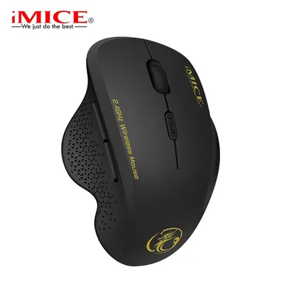 G6 ABS Wireless Mouse Ergonomic Computer IMICE Mouse 2.4Ghz Gamer PC Optical Mouse With USB Receiver
