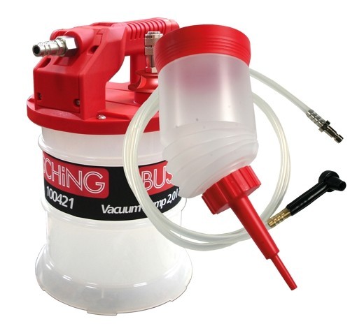 BUSCHiNG GmbH Tankstellen- und Werkstattgeräte Bremsflüssigkeitswechsler Automobil AIR Absaugpumpe, Füll-/Entlüftungsgerät (Bremshydraulik) 50007 Image