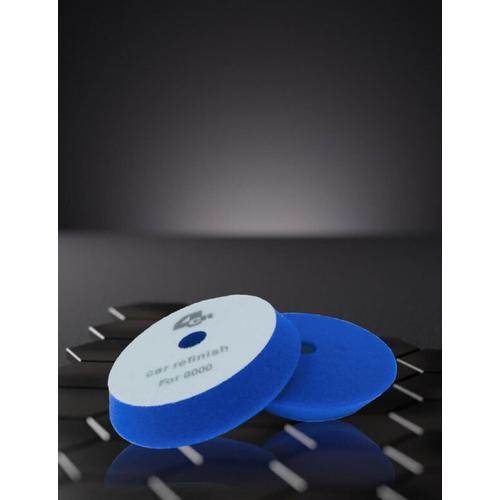 4CR 8711 Polierschwamm Blau 165mm x 25mm, Velcro 150 mm Poliertücher, -Watte, -Schwämme 8711.0150