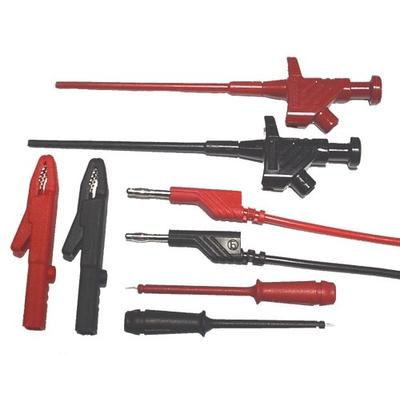 BUSCHiNG GmbH Tankstellen- und Werkstattgeräte Prüfmittel-Set aus jew. 2 Messleitungen Prüfspitzensatz AK-789050 Image