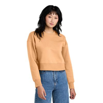 District DT1105 Women's Perfect Weight Fleece Cropped Crew size 3XL | Cotton