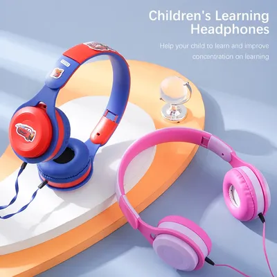 Headworn Wired Headset Cellular Computer Universal New Folding Style Students Online Class Game