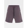 Shorts MOROTAI "MOROTAI Herren Morotai Interlock Shorts", Herren, Gr. M, US-Größen, grau (schwarzgrau), 65% Viskose, 30% Polyester, 5% Elasthan, normal, Hosen