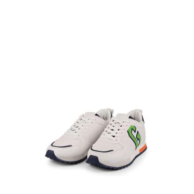 Gap Womens White and Green New York Low Top Trainers - White And Green
