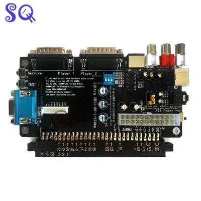 Supergun Jamma Cbox 15Pin Neogeo MVS Connector Motherboard ATX Support Rgbs AV S-video Output for