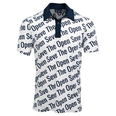 The Open Seve All Over Polo - Weiß Image