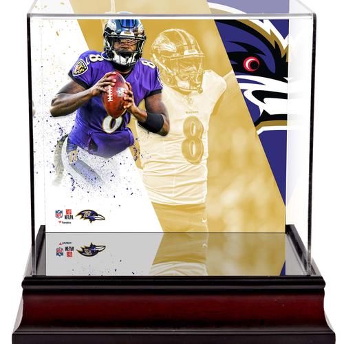 Lamar Jackson Baltimore Ravens Deluxe Mini-Helmhülle