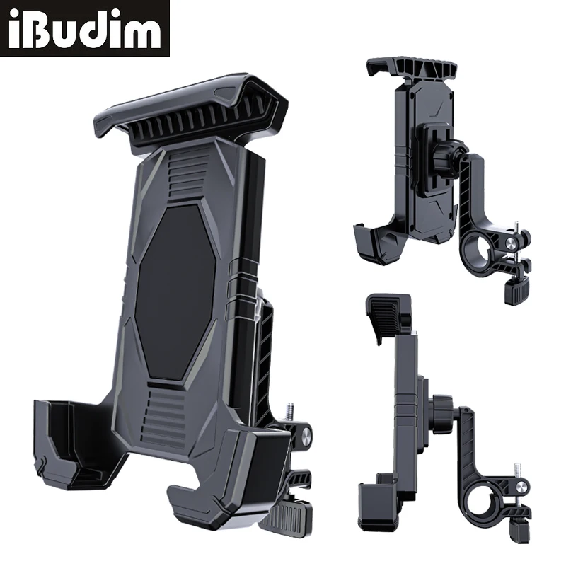 Support de téléphone portable pour vélo vtt vélo Support de téléphone portable moto moto Scooter guidon Smartphone Support GPS Support