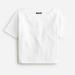 J. Crew Tops | J Crew Mariner Cloth Boatneck Short-Sleeve T-Shirt Size Large White | Color: White | Size: L