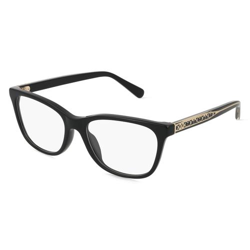 Coach 0HC6235U Damen-Brille inkl. Gläser Vollrand Eckig Acetat-Gestell 53mm/17mm/145mm, schwarz