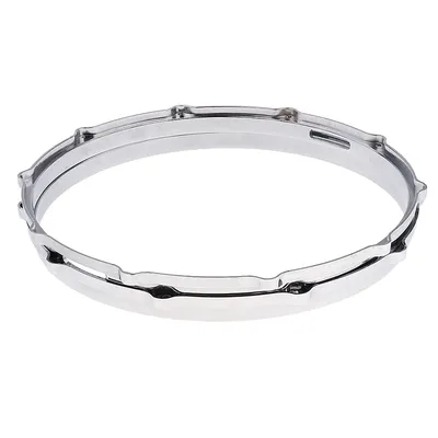 1 Pair Metal Snare Drum Hoop Ring Rim Percussion Instrument Part For 14 Inch Snare Drum Hoop Rim