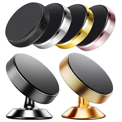Magnetic Car Phone Holder Magnet Mount Bracket Stick on Car Dashboard Wall Mobile Cell Support in