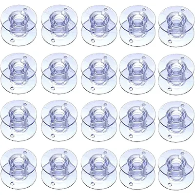 Clear Plastic Sewing Machine Bobbins SA156 Universal Empty Spool Bobbin For Singer Brother Sewing Machine Accessories