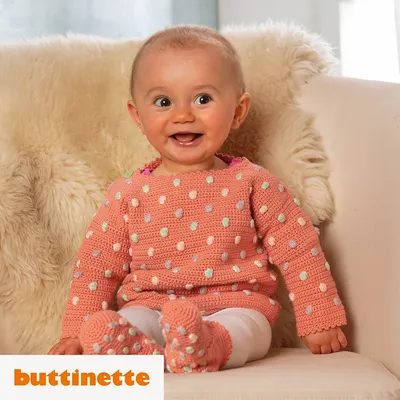 Häkelanleitung – Babypullover aus Woll Butt Baby