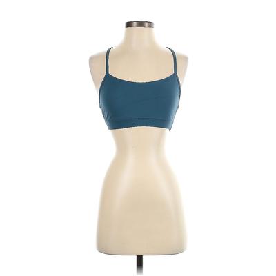 Crz Yoga Tank Top Teal Halter Tops - Women's Size 2X-Small