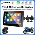 Navigazione GPS per moto da 7 pollici Carplay wireless Android Display automatico Monitor portatile