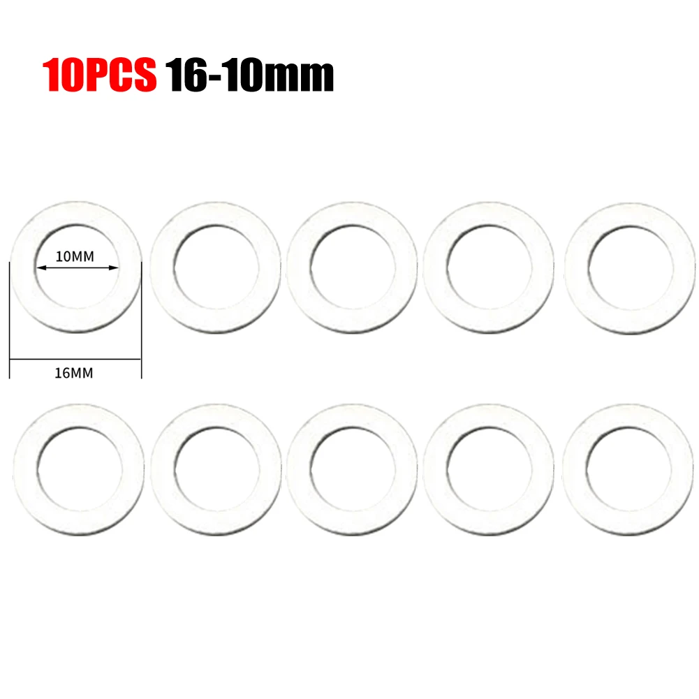 Runds ch reiben für Sägeblatt-Reduzierring-Umwandlung sring Multi-Size-Optionen geeignet für Kreissäge blätter 10-teilige Packung Image